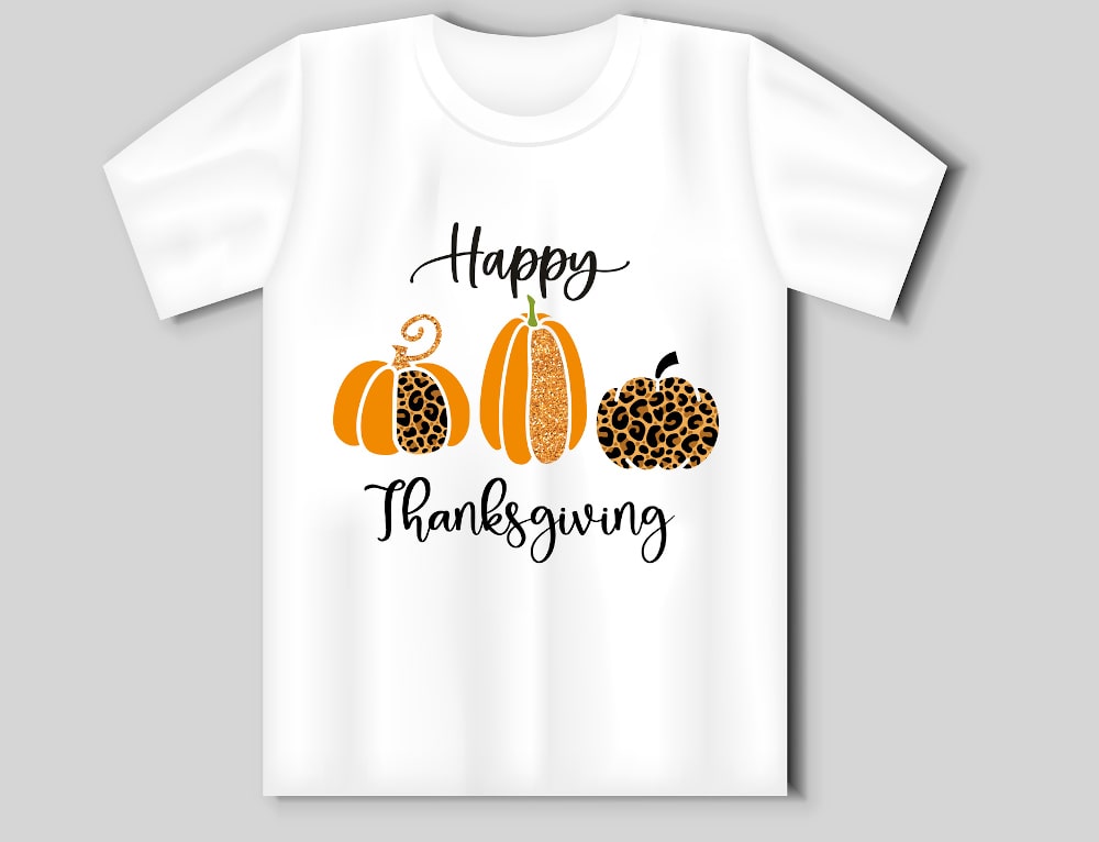 Personalized family Thanksgiving t-shirts with names and fun titles